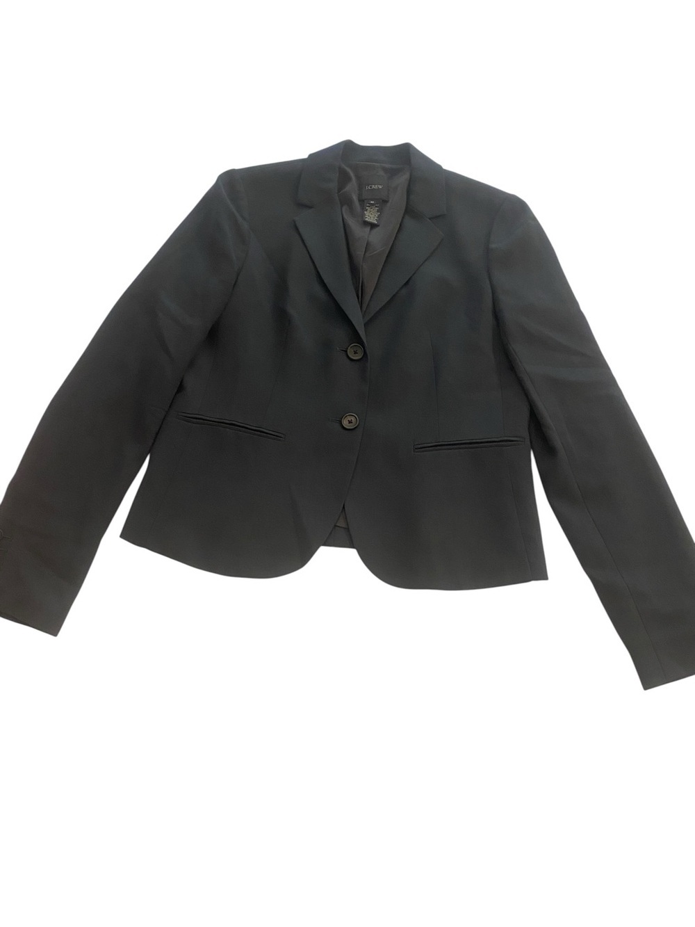J. Crew Black Tailored Two Button Blazer New size 8 Tall New Without Tag